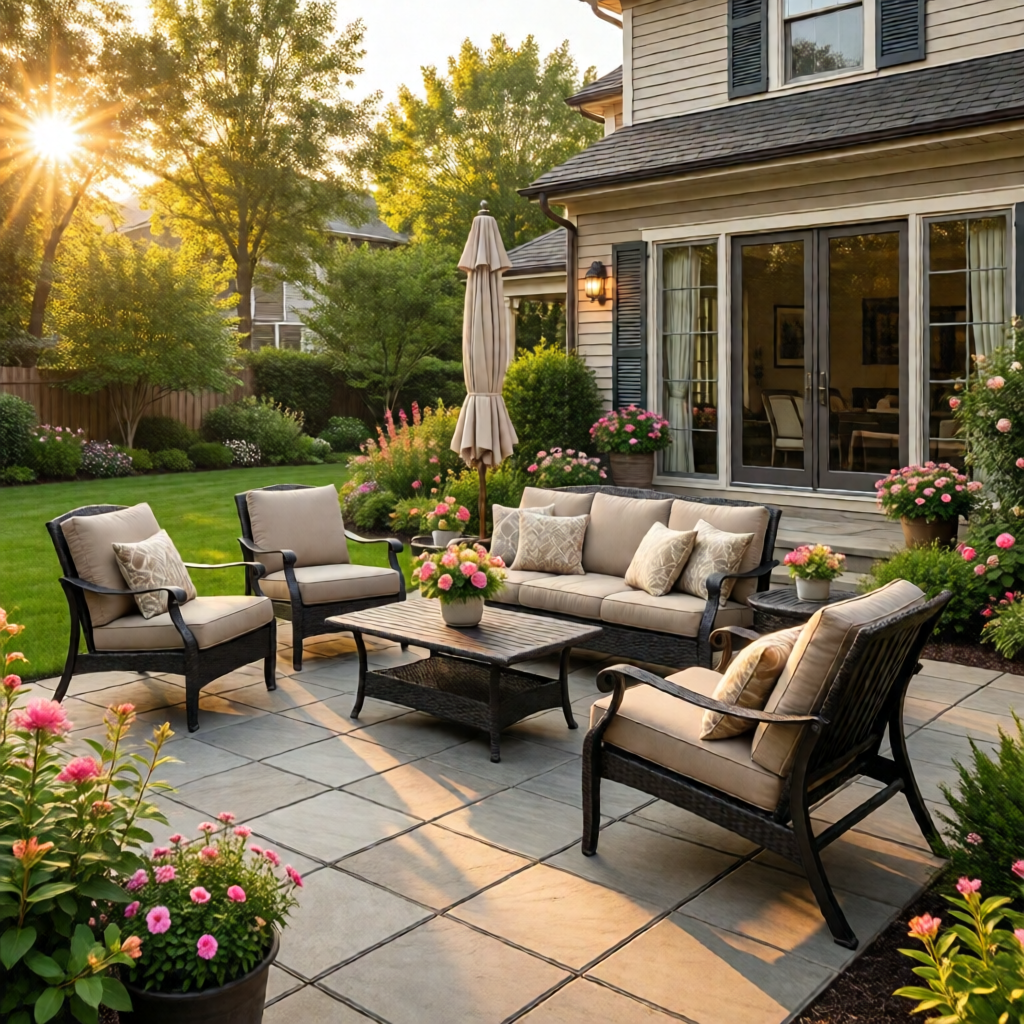 backyard paver patio design ideas - garden tips and ideas