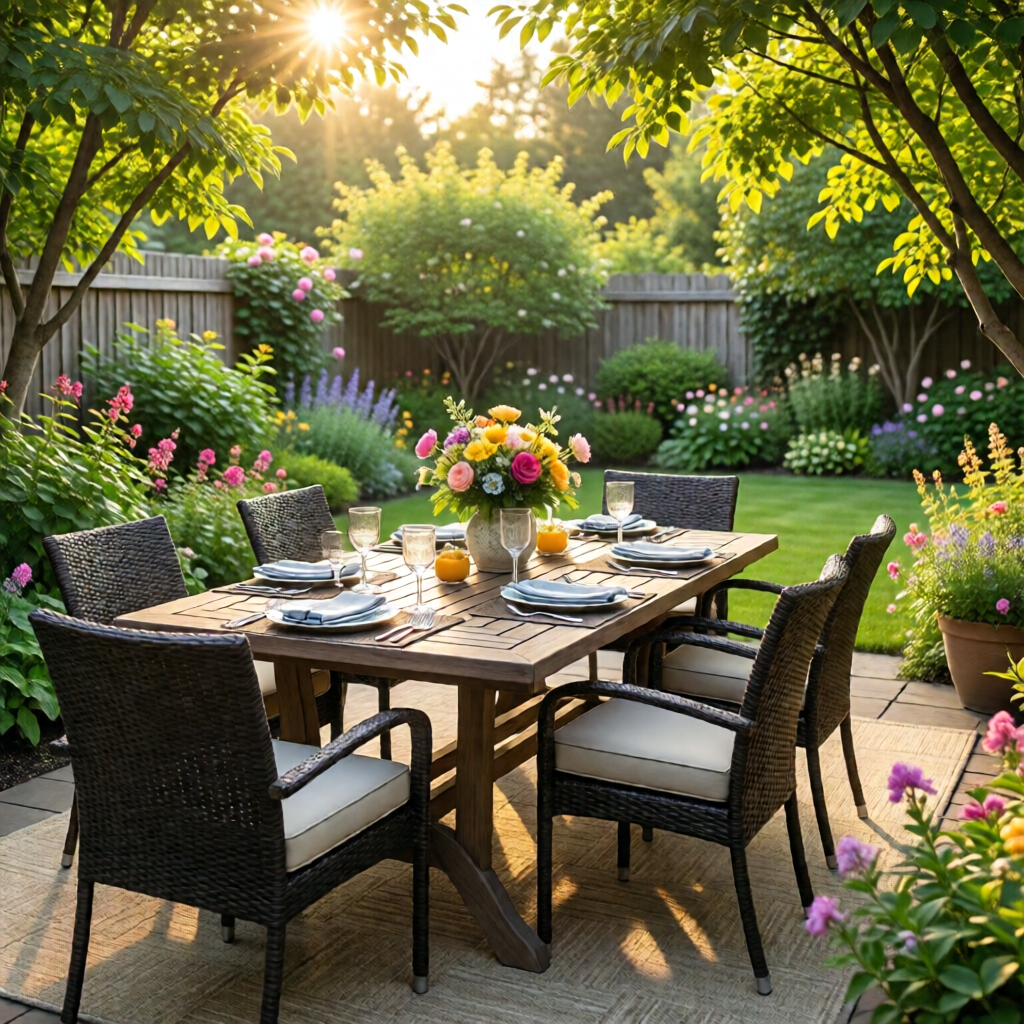 outdoor dining area ideas for backyard - garden tips and ideas
