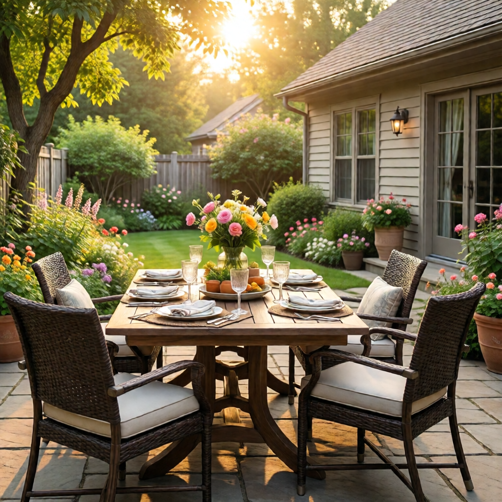 outdoor dining area ideas for backyard - garden tips and ideas