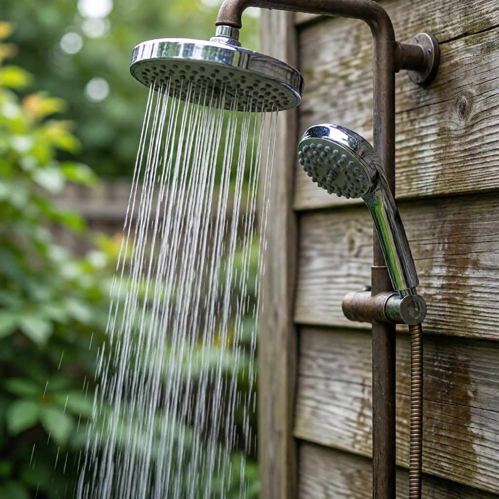 outdoor shower ideas for backyard - garden tips and ideas
