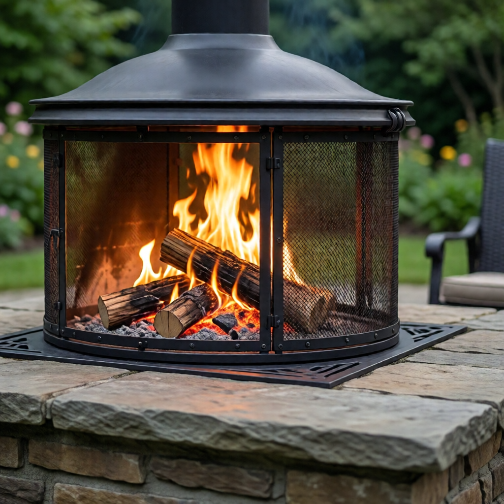 outdoor fireplace ideas for patio - garden tips and ideas