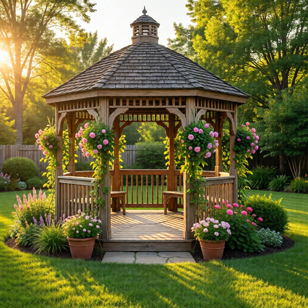 gazebo decorating ideas for backyard - garden tips and ideas