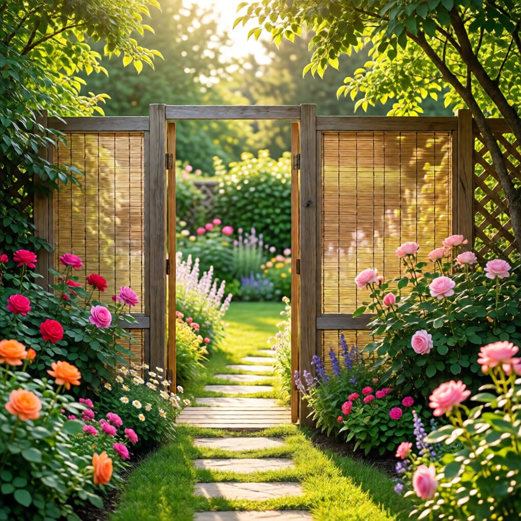 outdoor privacy screen ideas - garden ideas and inspiration