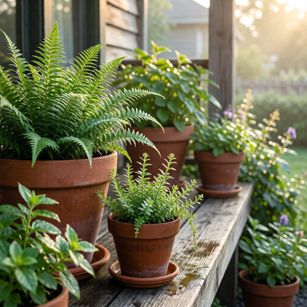 outdoor planter ideas for front porch - garden tips and ideas