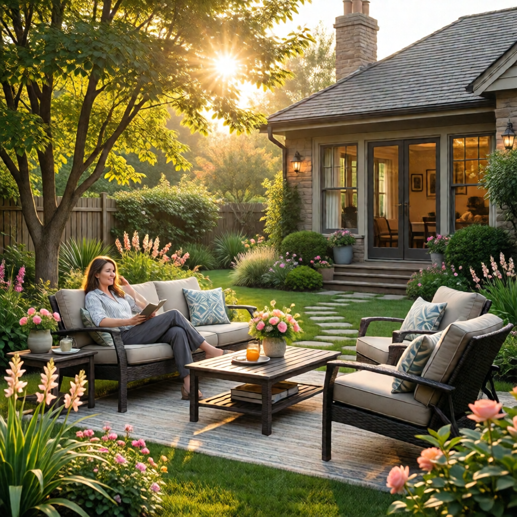 backyard retreat ideas for relaxation - garden tips and ideas