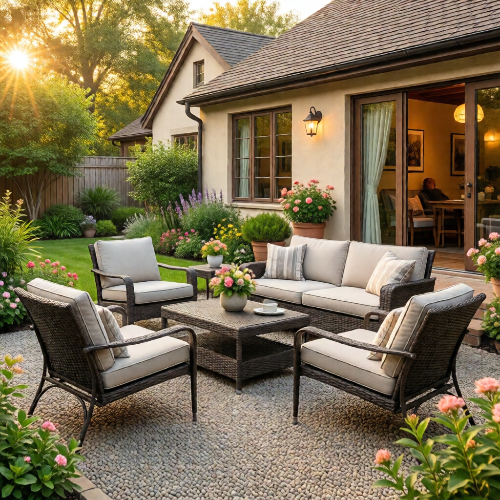 gravel patio ideas on a budget - garden tips and ideas