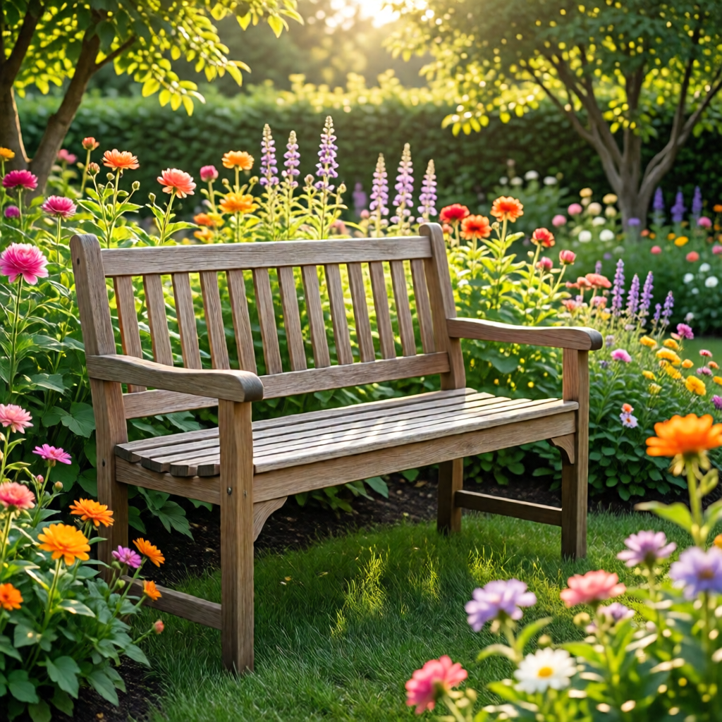 DIY garden bench ideas - garden ideas and inspiration