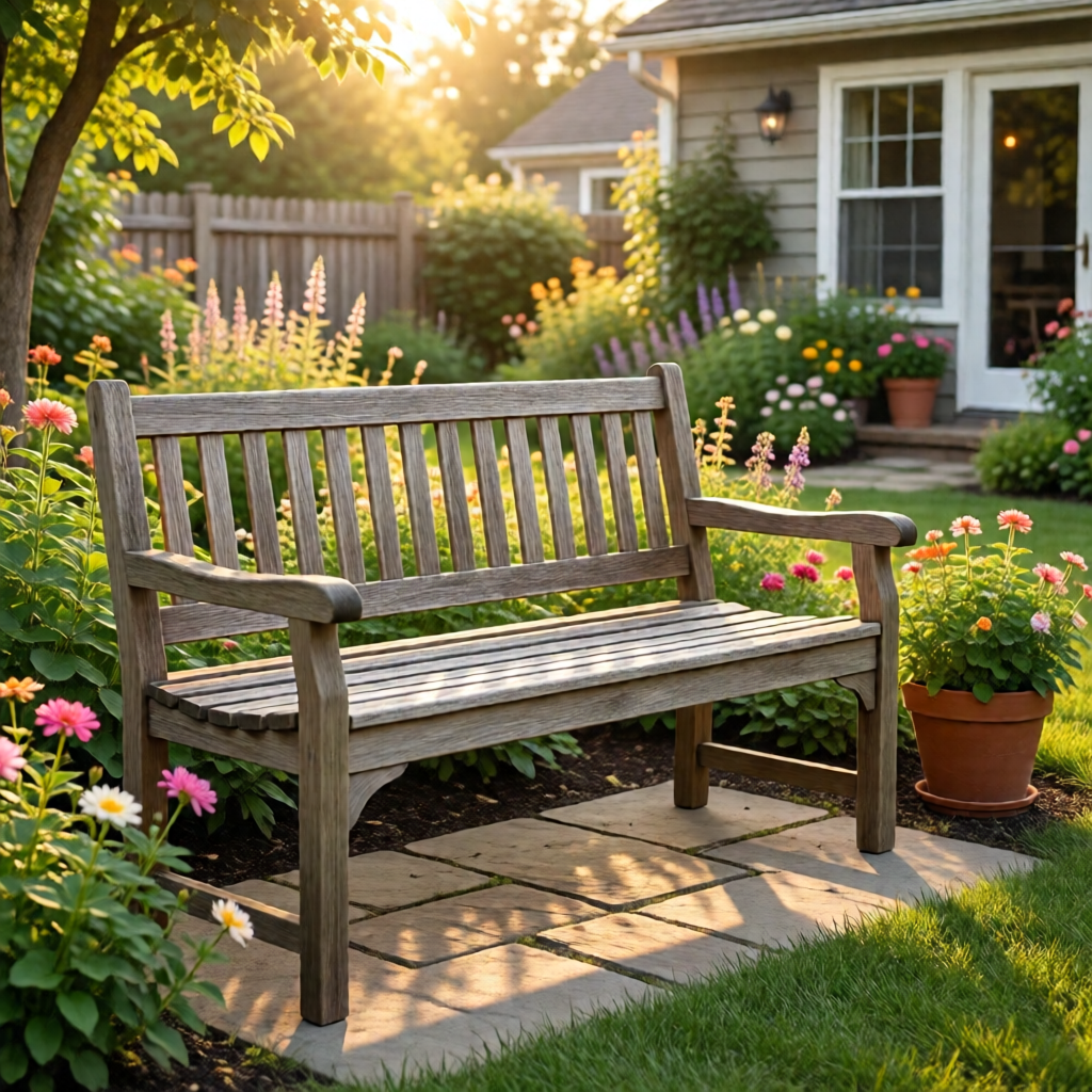DIY garden bench ideas - garden tips and ideas