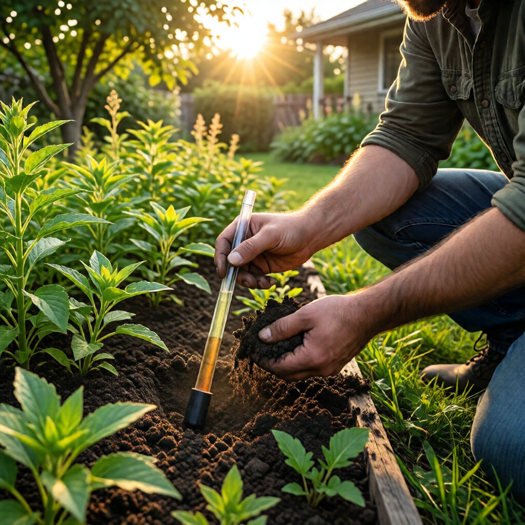 how to test soil pH at home - garden tips and ideas