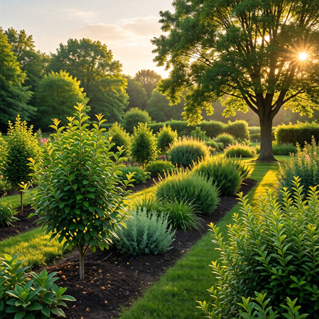 best time to plant trees and shrubs - garden tips and ideas