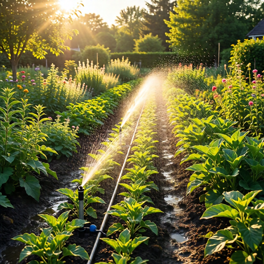 drip irrigation system for garden DIY - garden tips and ideas