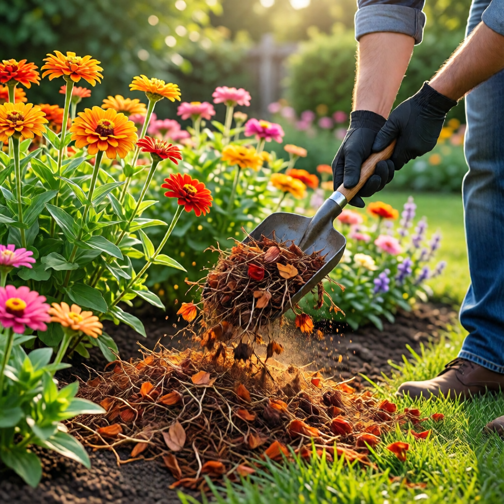 mulching tips for flower beds - garden ideas and inspiration