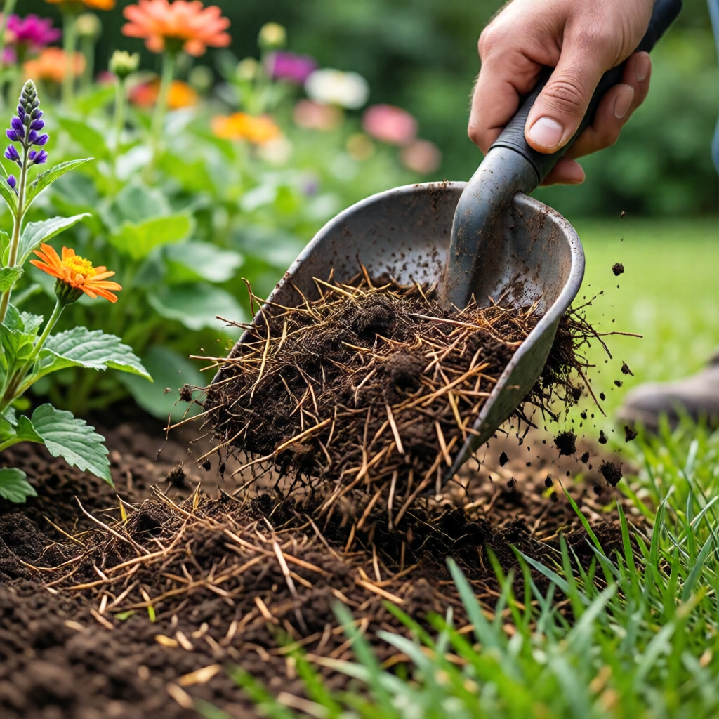 mulching tips for flower beds - garden tips and ideas