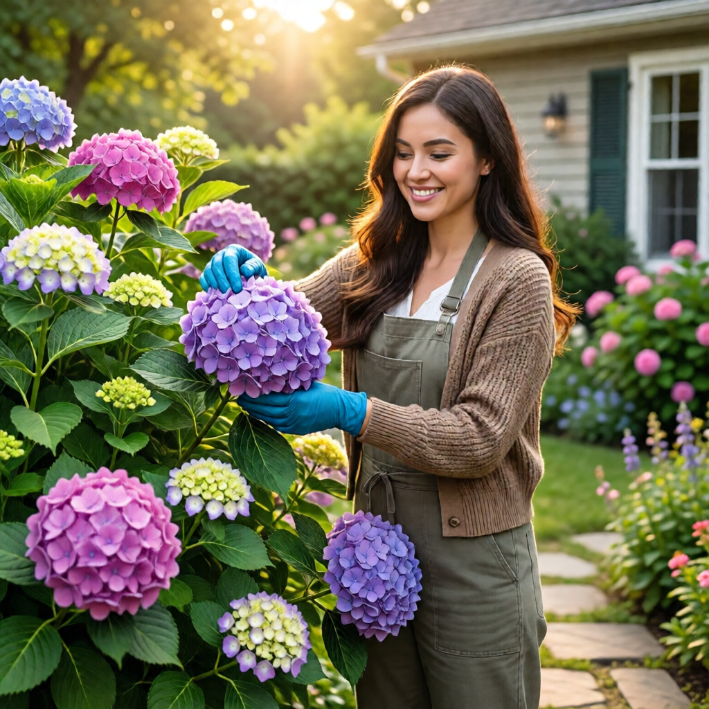 hydrangea care tips and colors - garden tips and ideas