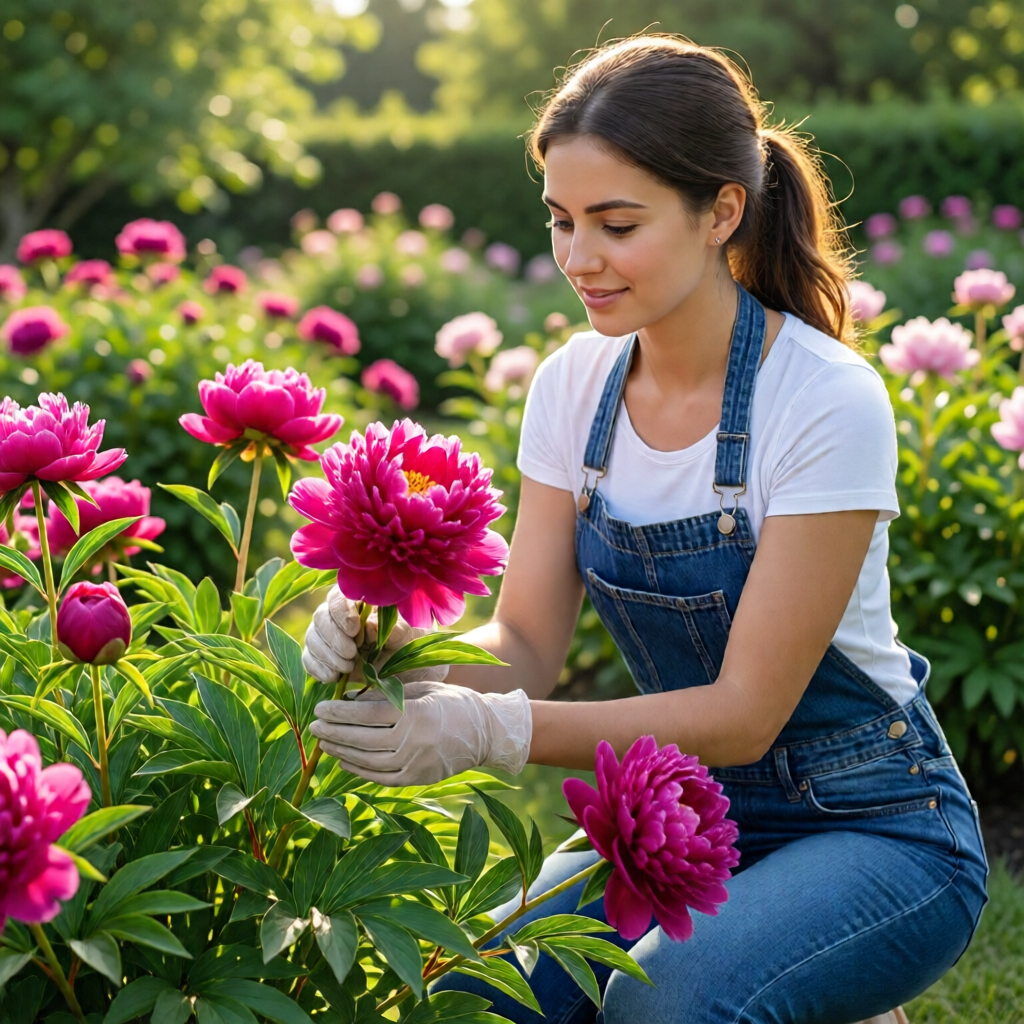 how to care for peony plants - garden ideas and inspiration