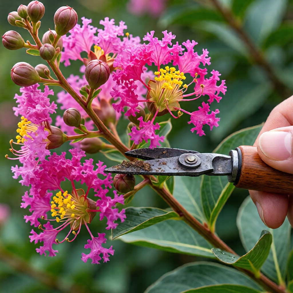 crepe myrtle care and pruning - garden tips and ideas
