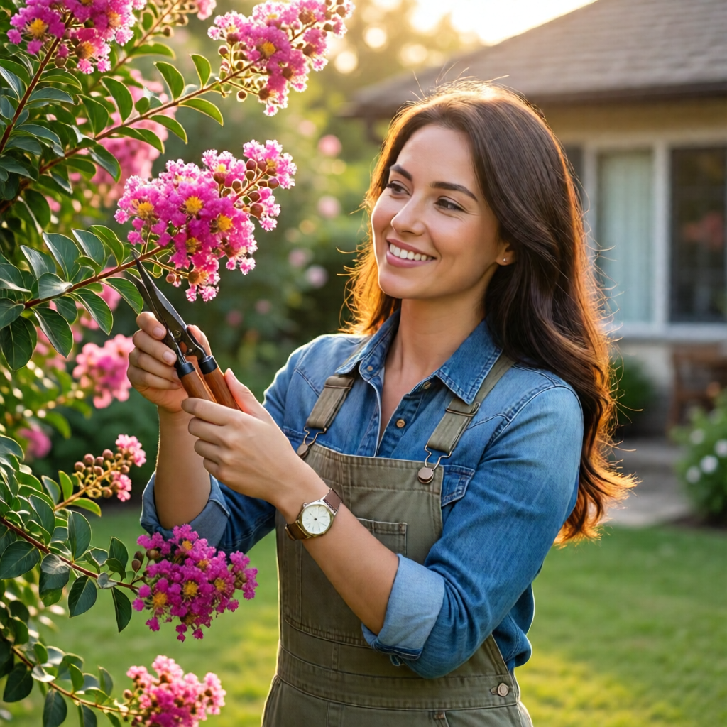 crepe myrtle care and pruning - garden tips and ideas