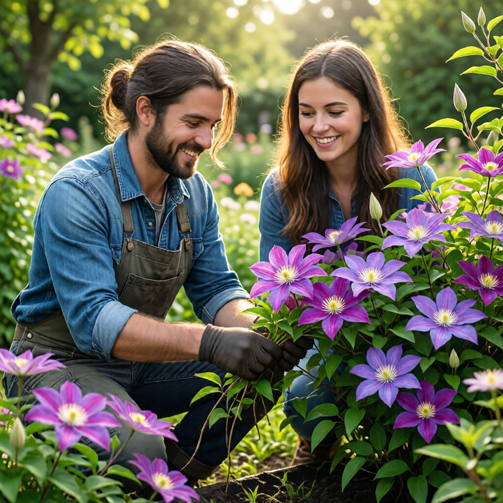 how to grow and care for clematis - garden ideas and inspiration