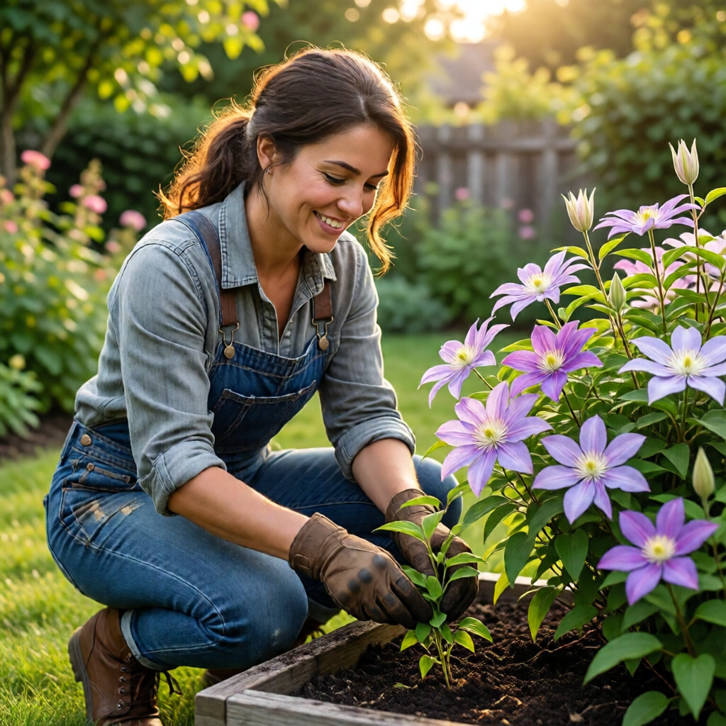 how to grow and care for clematis - garden tips and ideas