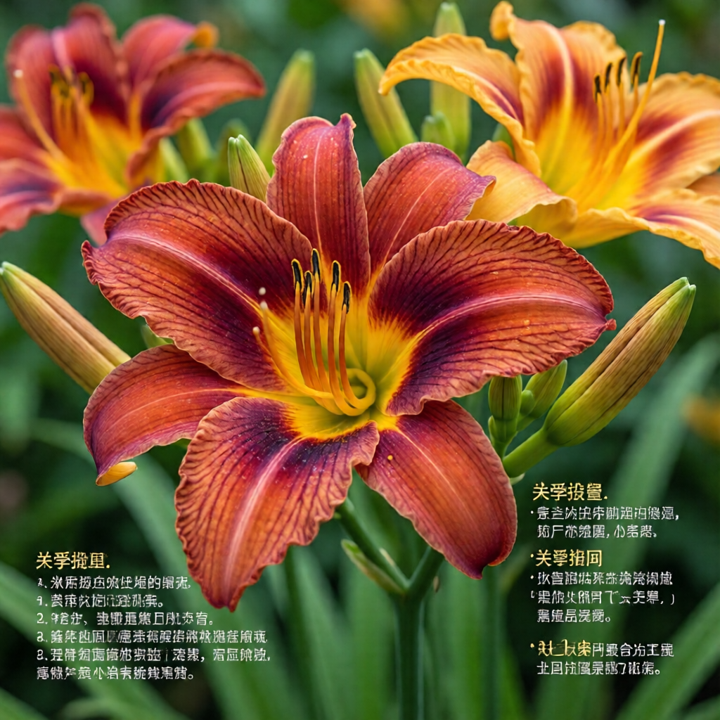 daylily varieties and care guide - garden tips and ideas