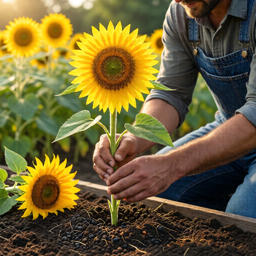 how to grow sunflowers from seed - garden ideas and inspiration