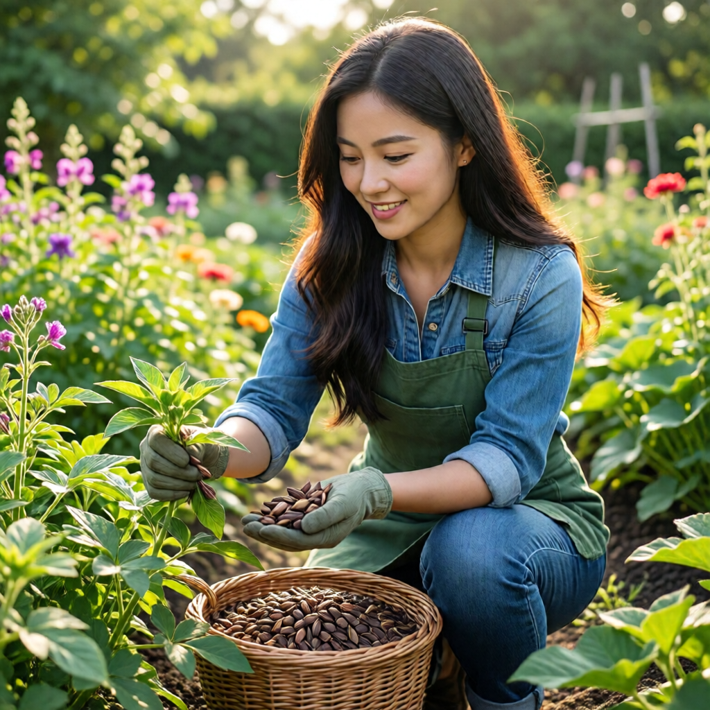 how to save seeds from garden plants - garden ideas and inspiration