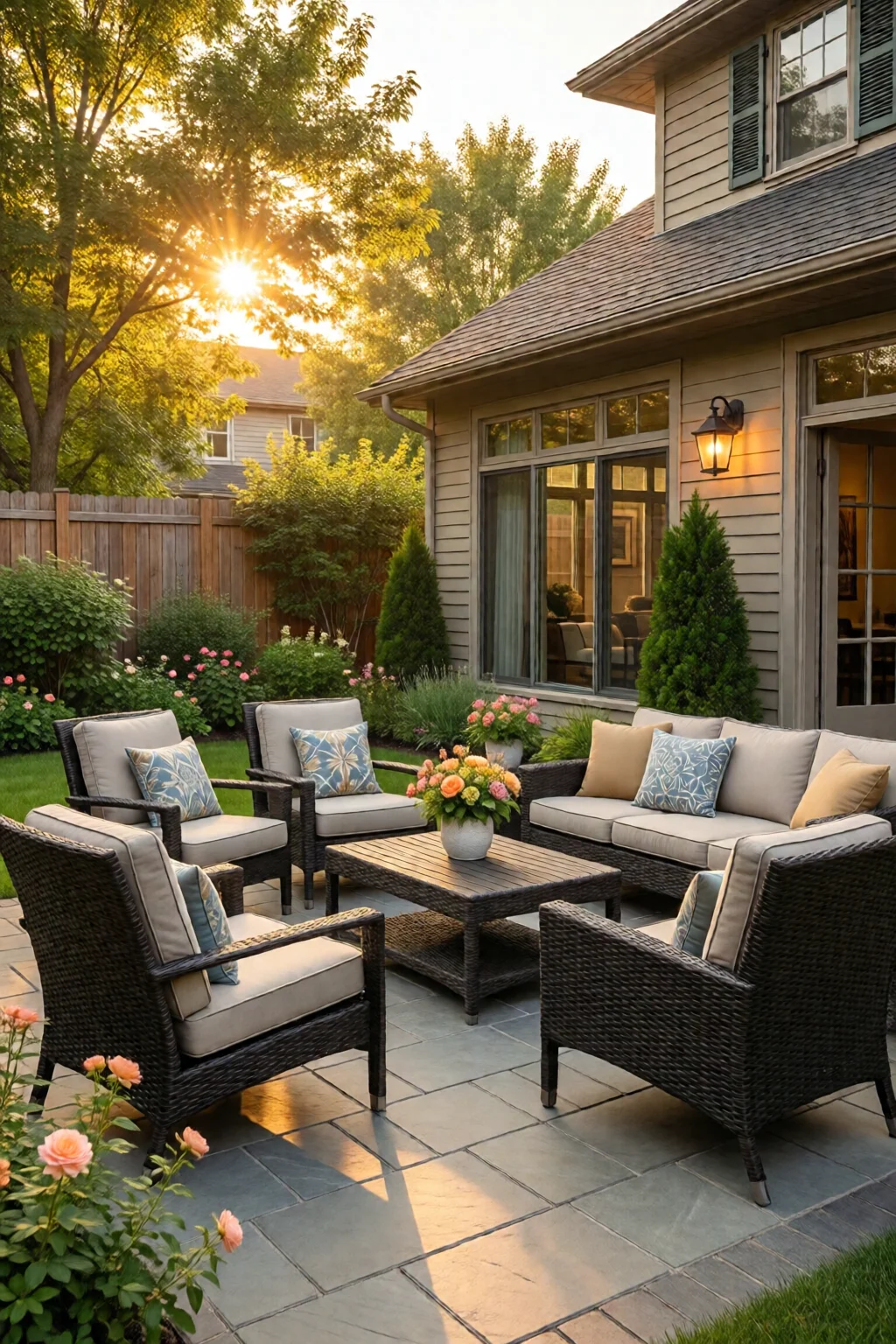 backyard paver patio design ideas