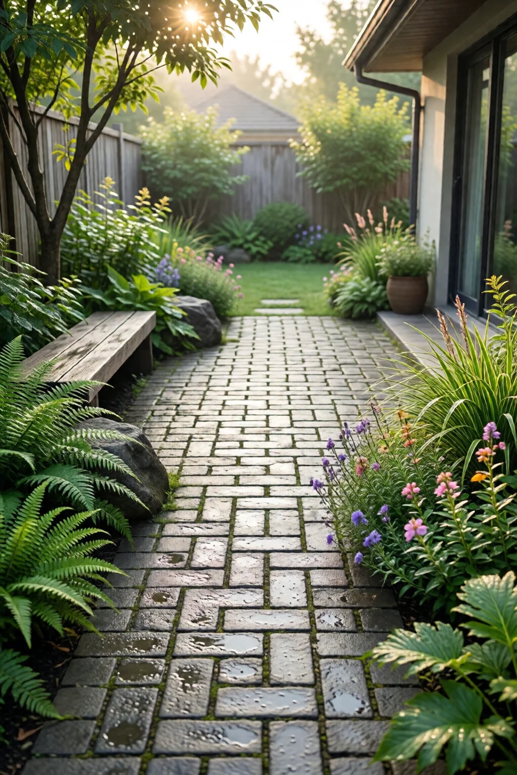 backyard paver patio design ideas
