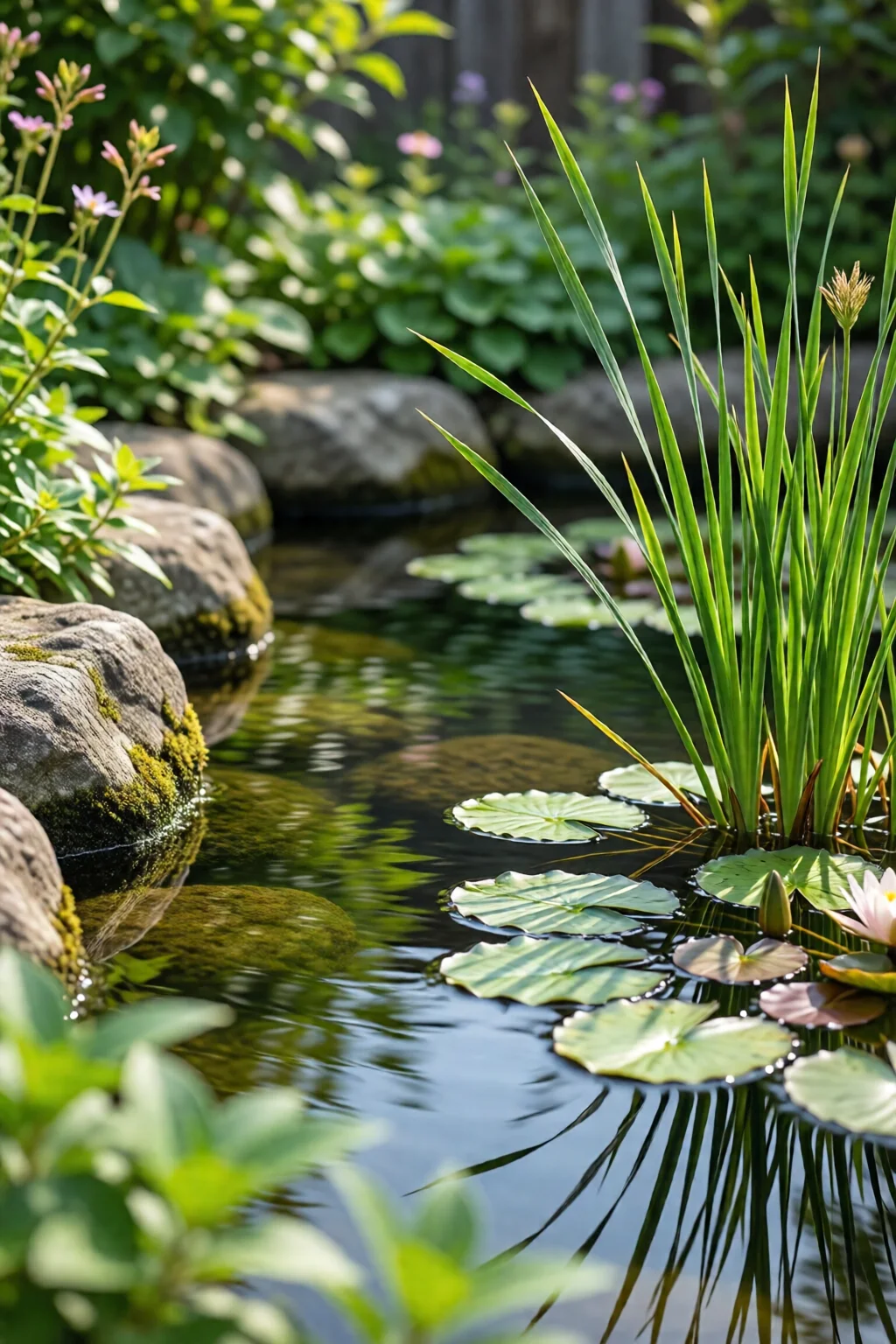 backyard pond ideas for small yards