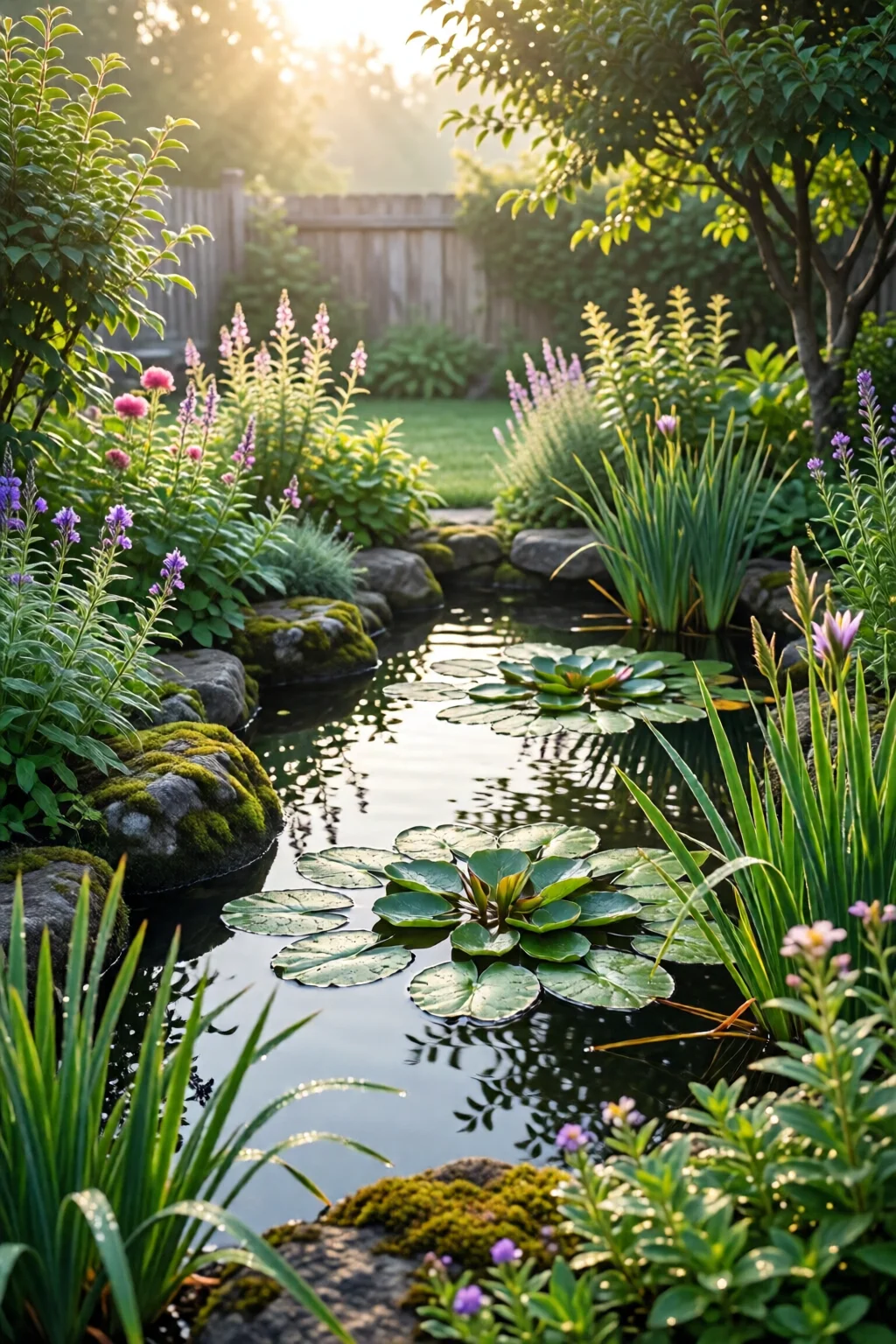 backyard pond ideas for small yards
