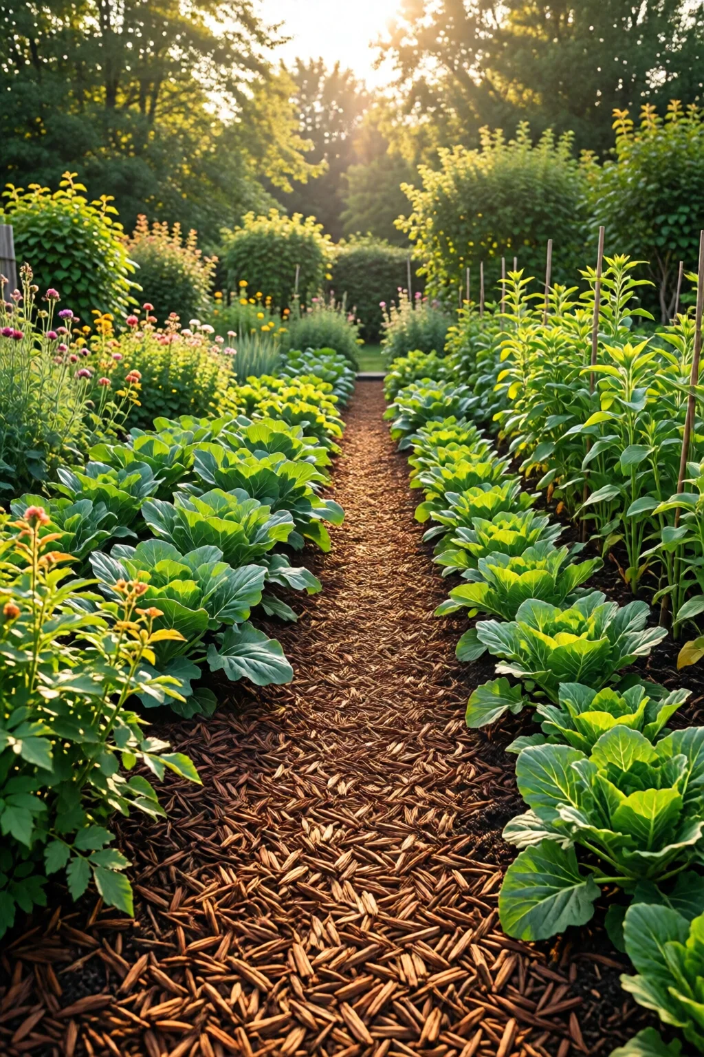 best mulch for vegetable garden