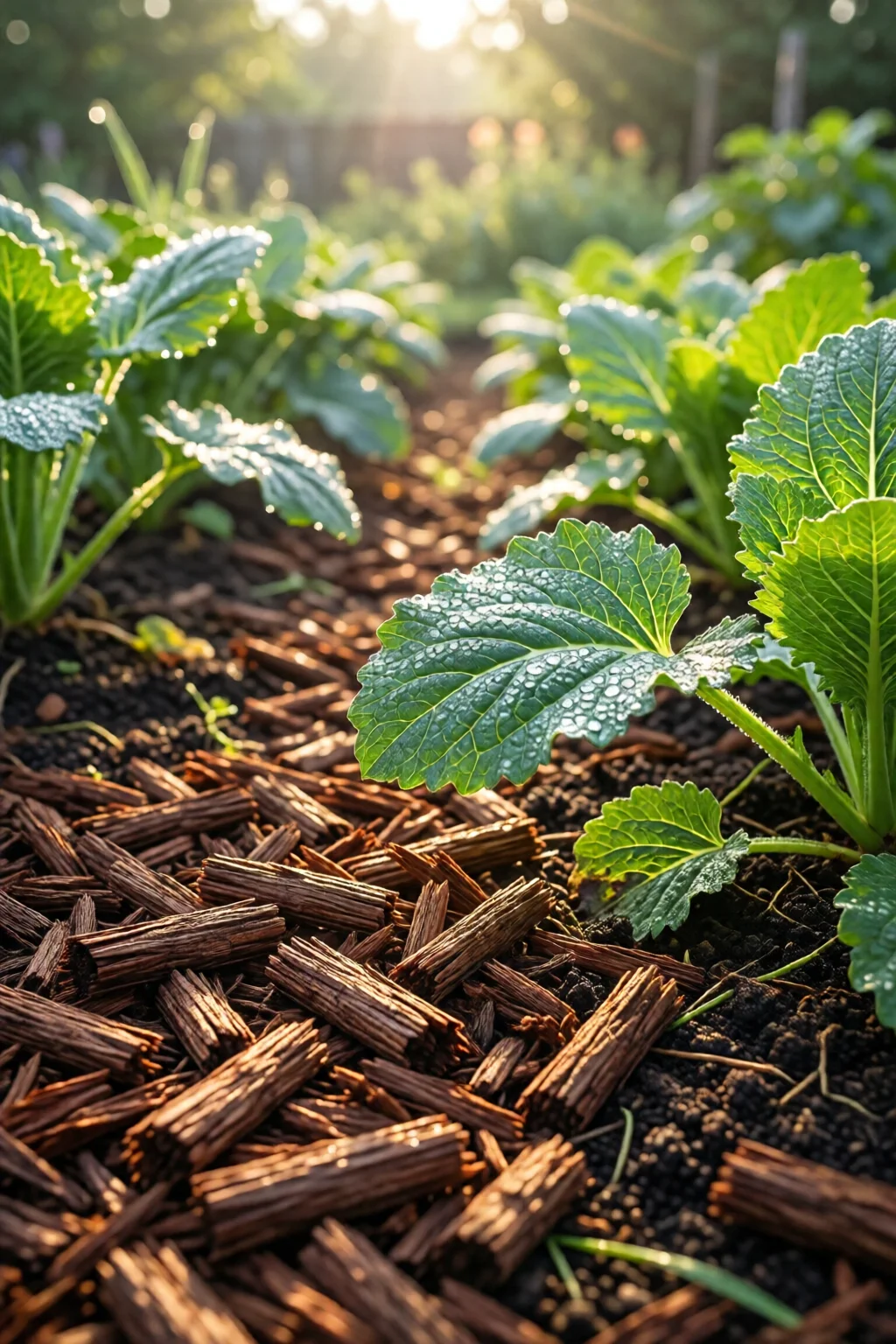 best mulch for vegetable garden