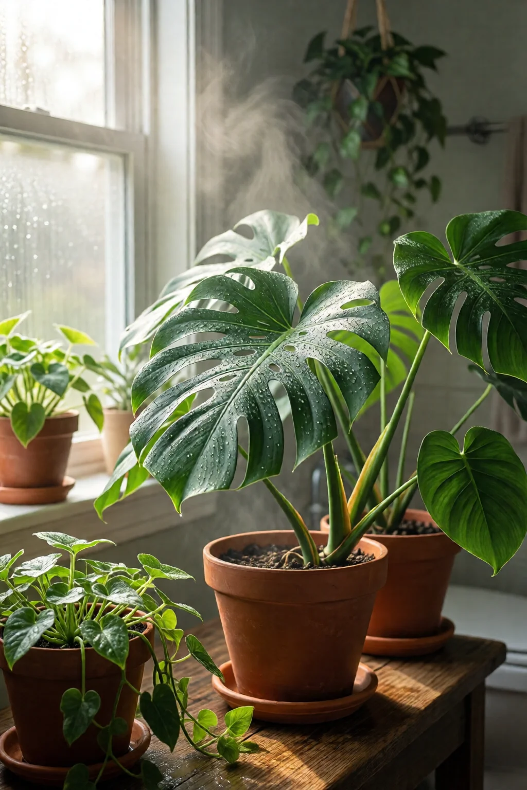 best plants for bathroom humidity
