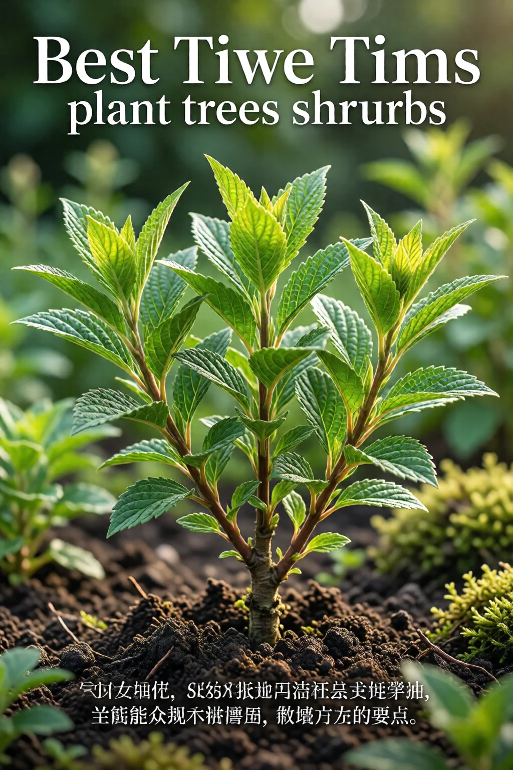 best time to plant trees and shrubs