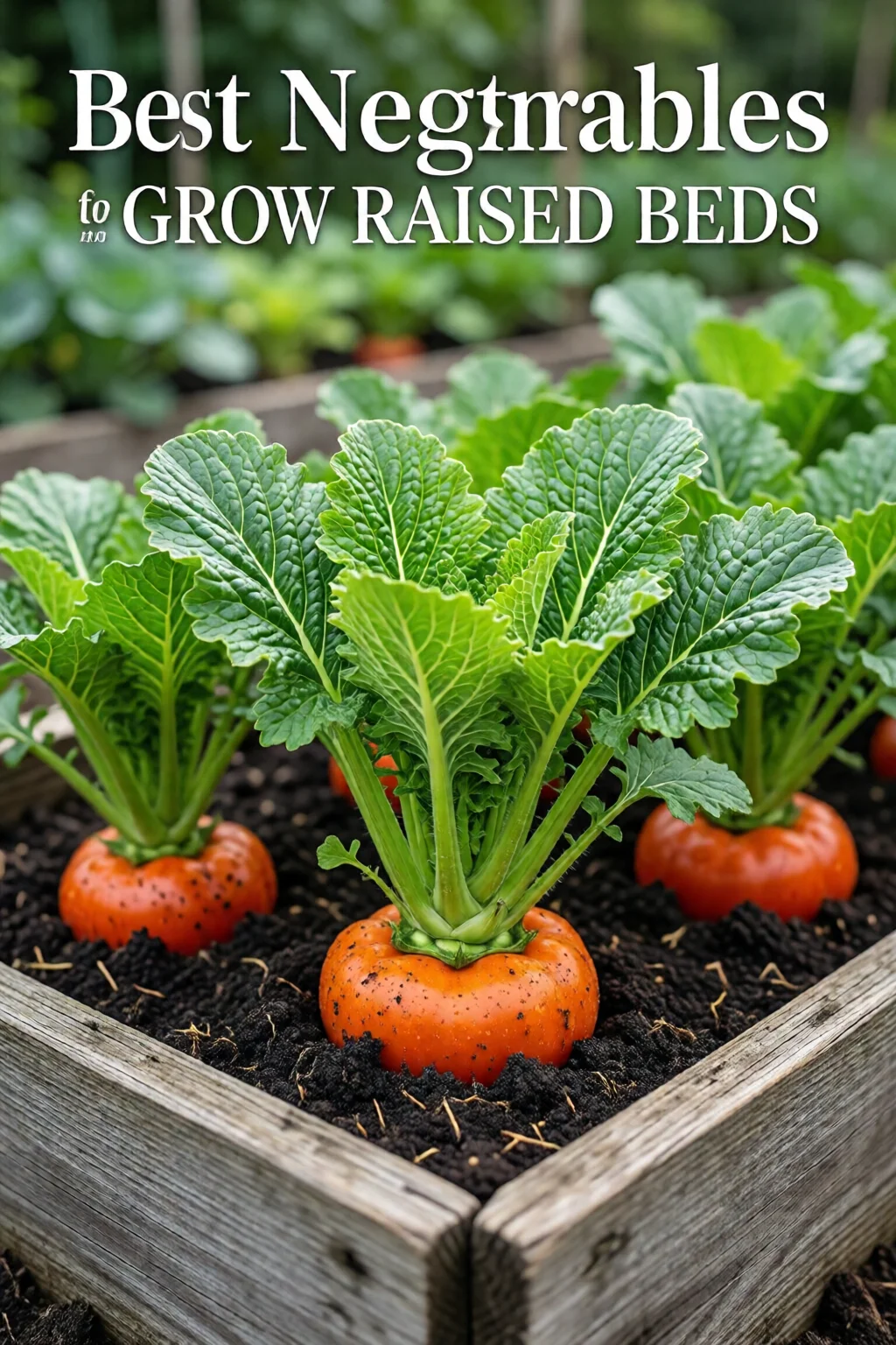 best vegetables to grow in raised beds