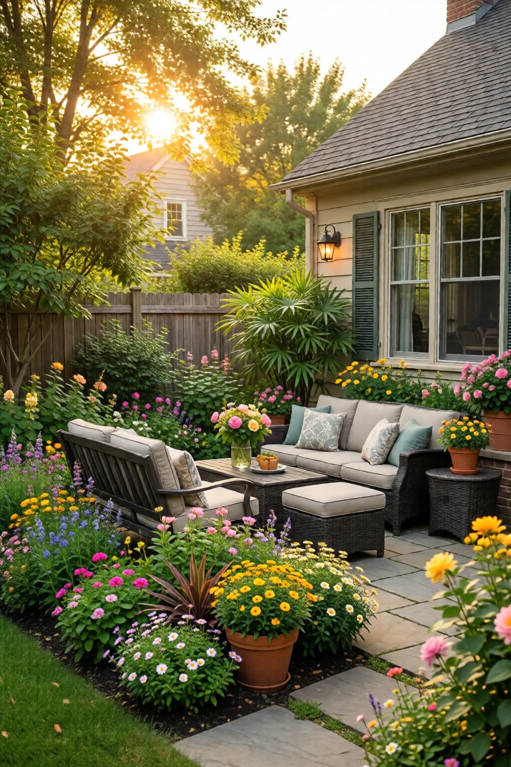 corner garden ideas for backyard