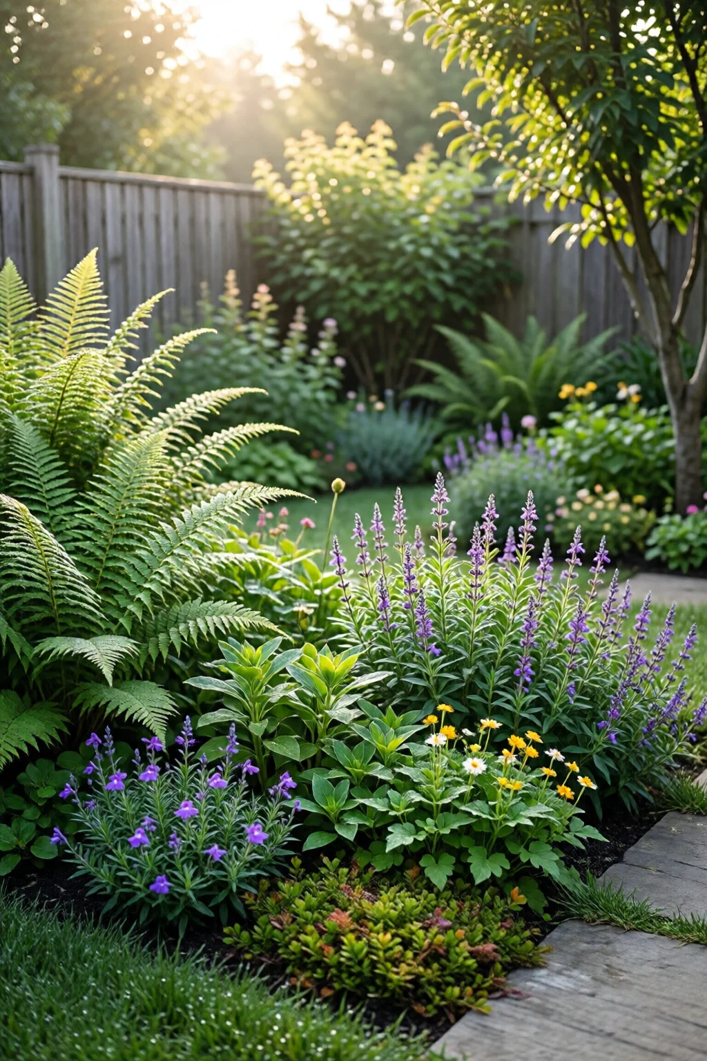 corner garden ideas for backyard