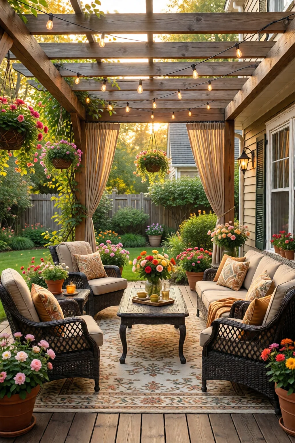 covered patio ideas for all seasons