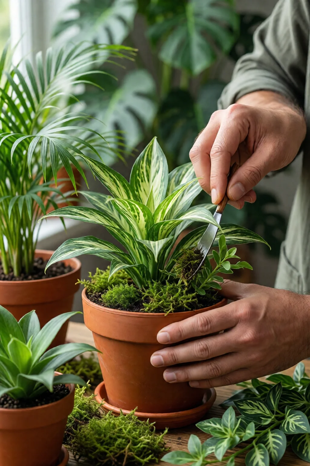 how to create indoor jungle aesthetic