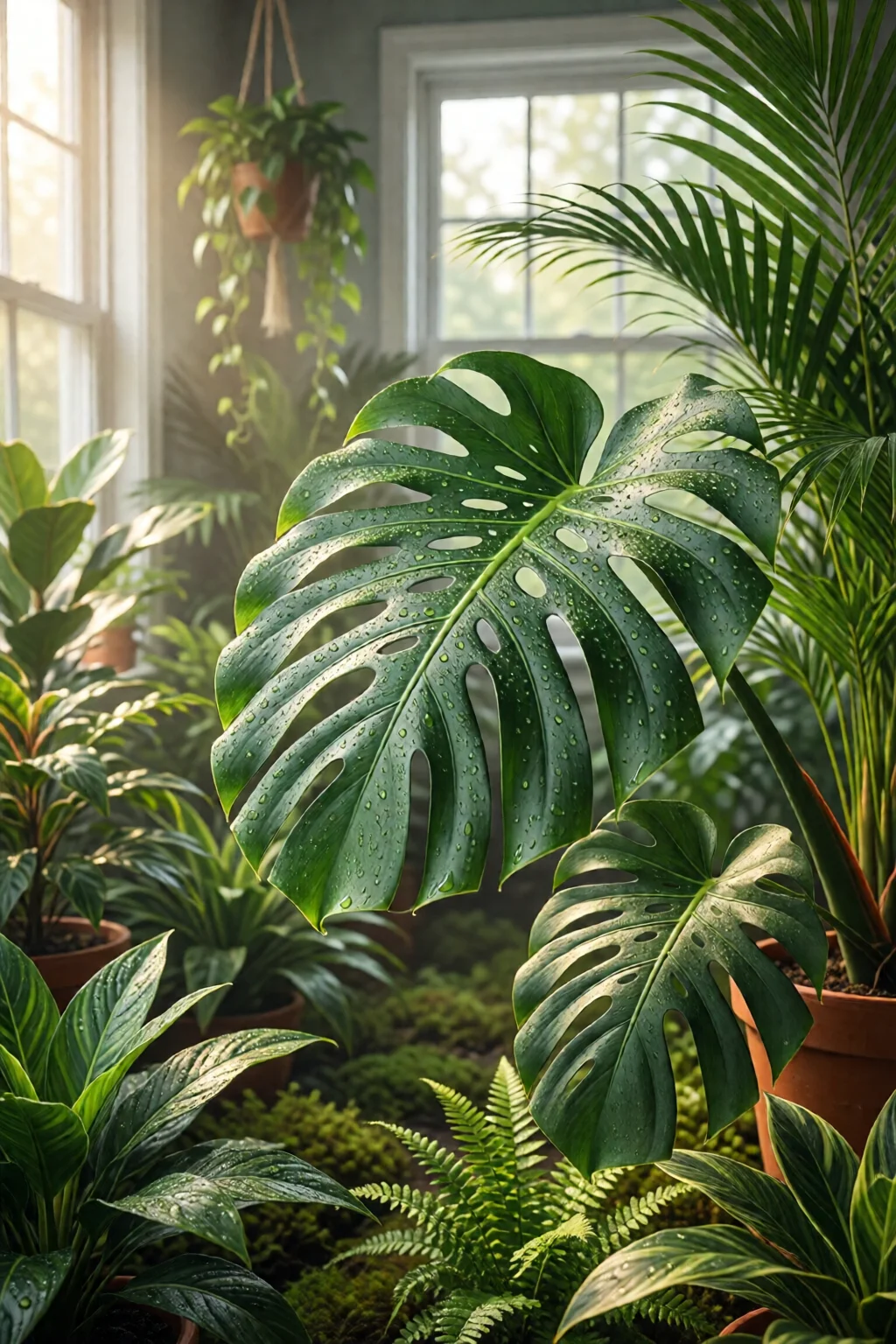 how to create indoor jungle aesthetic