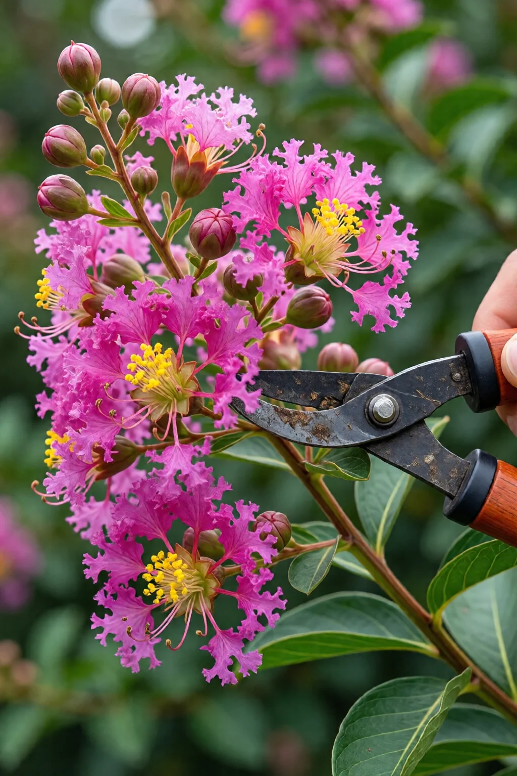 crepe myrtle care and pruning