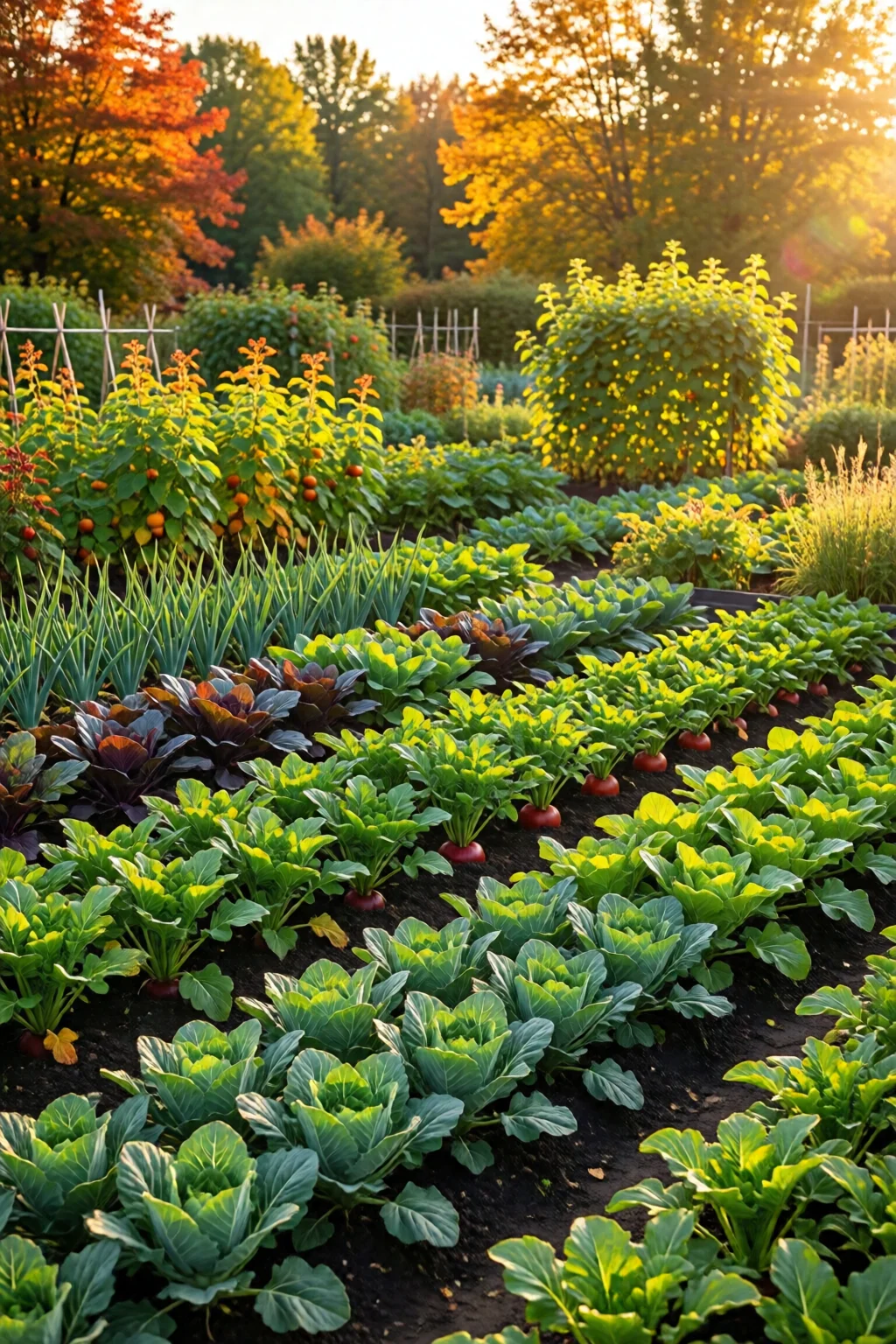 fall vegetable garden planting guide