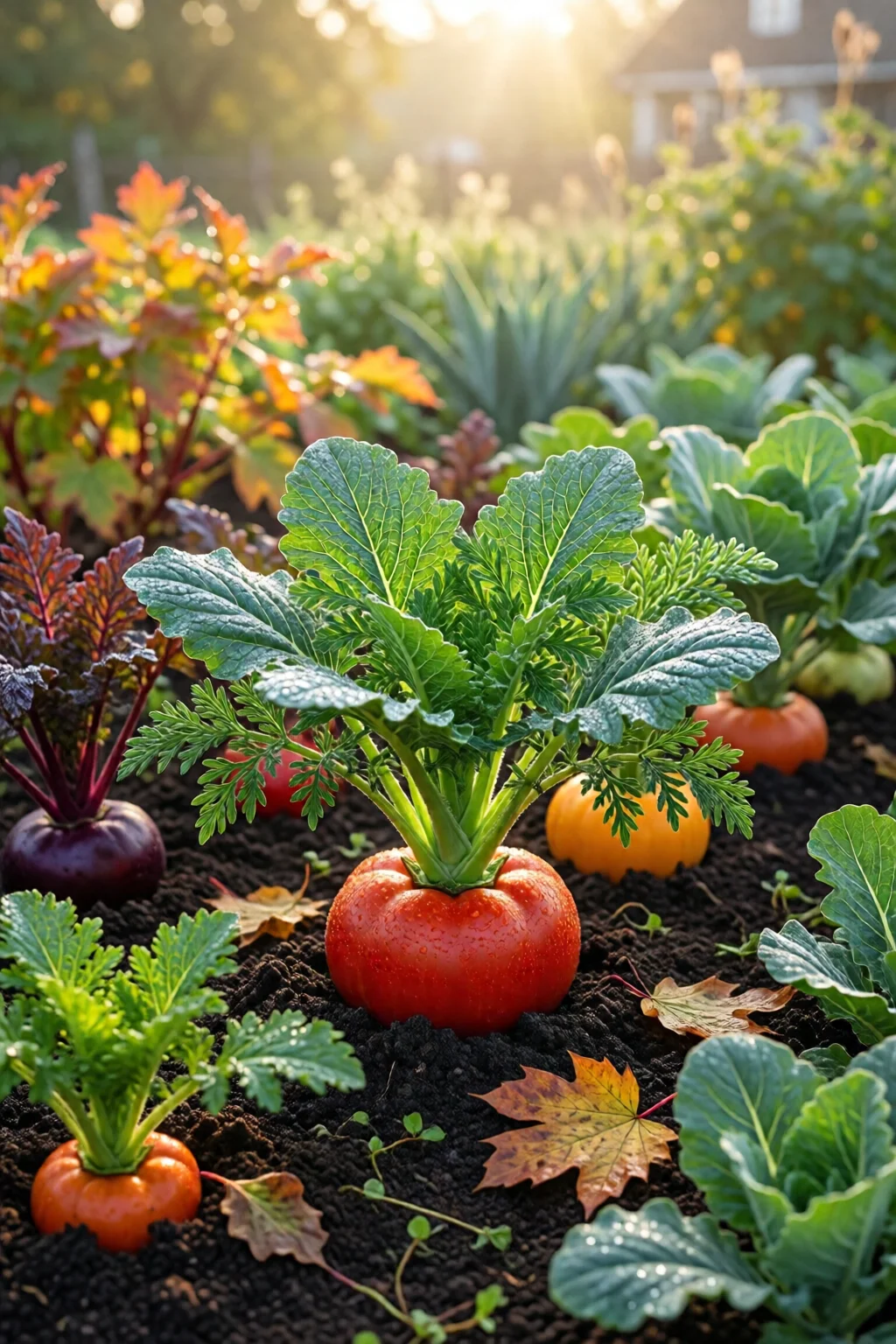fall vegetable garden planting guide