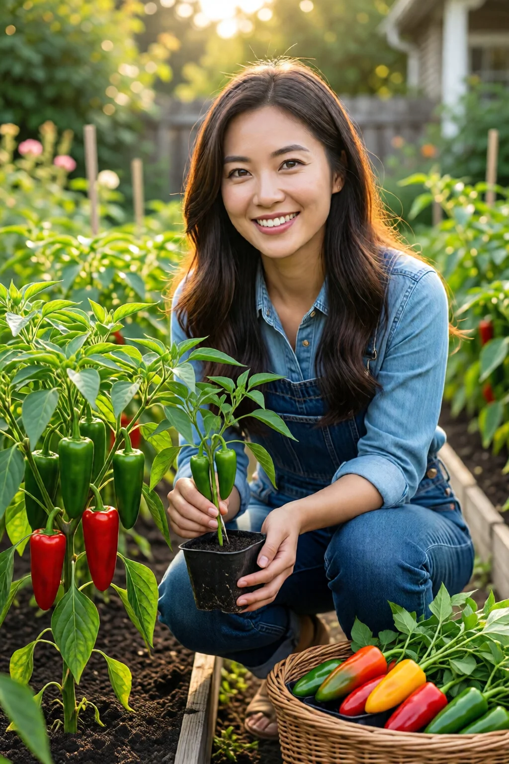 grow peppers from seed to harvest