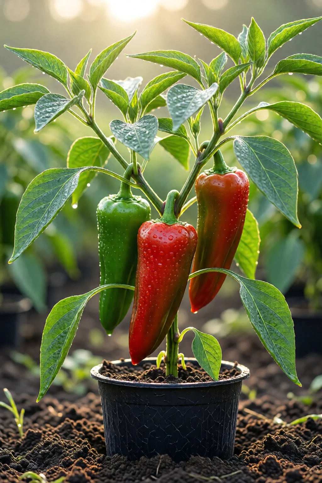 grow peppers from seed to harvest