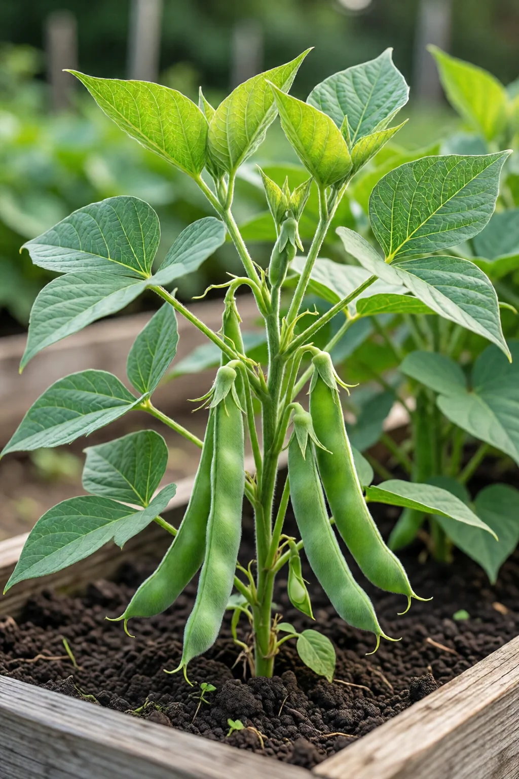 growing beans in raised beds guide