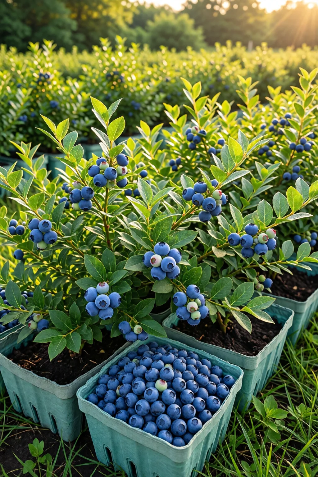 growing blueberries in containers