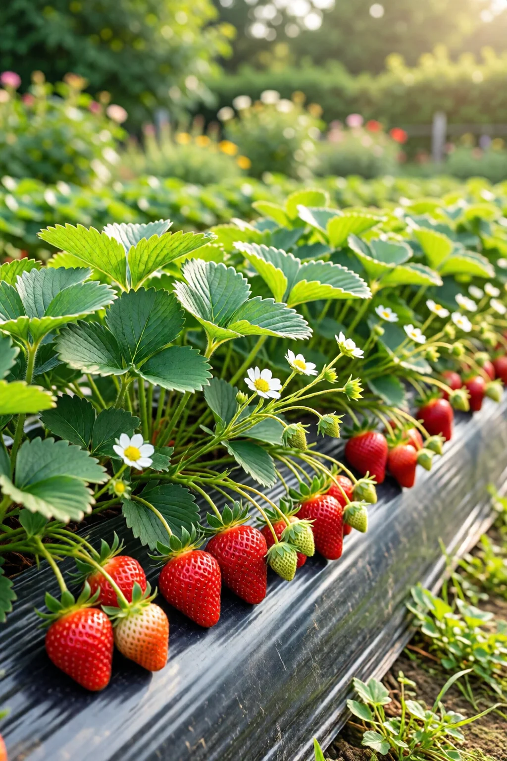 growing strawberries in raised beds - professional guide and tips