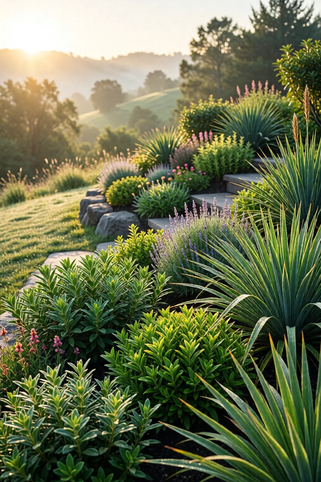 hillside landscaping ideas on a budget