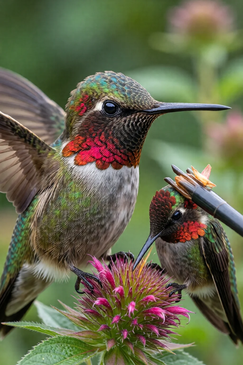 how to attract hummingbirds to garden